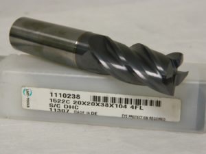 LMT-Fette Solid Carbide End Mill 1522C 20X20X38X104MM 4FL 1110238