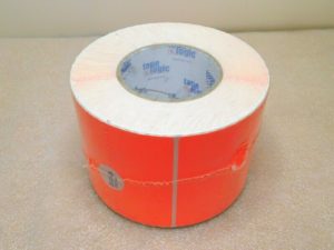 Tape Logic Inventory Rectangle Label Fluorescent Red 6" L x 4" W 500/Roll DL635G
