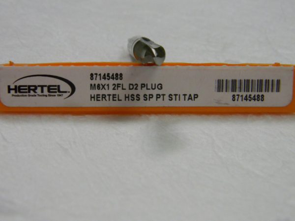 Hertel Plug Chamfer Bright Finish Spiral Point STI Tap 87145488