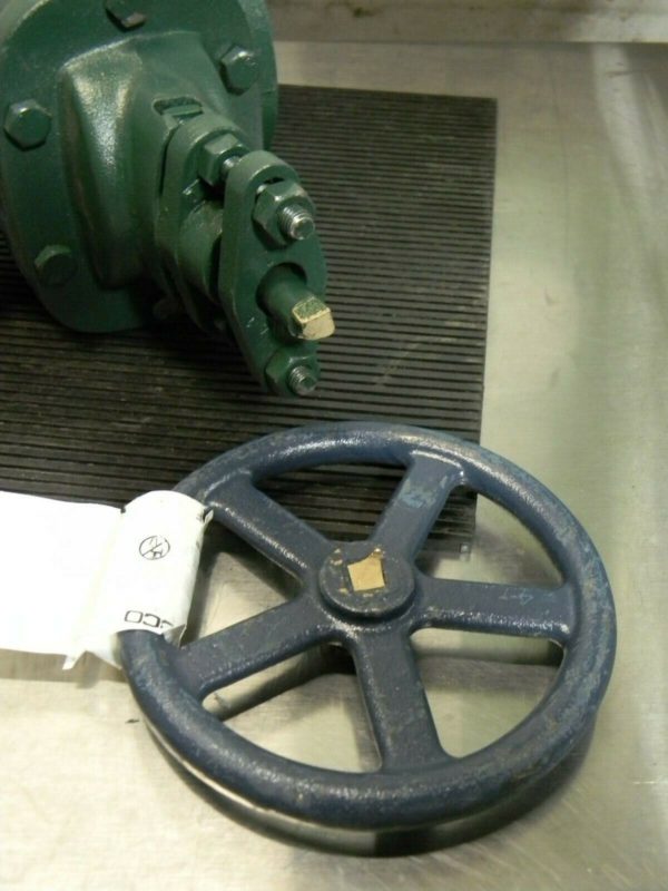 Nibco 3" Ductile Iron Gate Valve Class 150 Flanged-Raised Face NHA701F Damaged