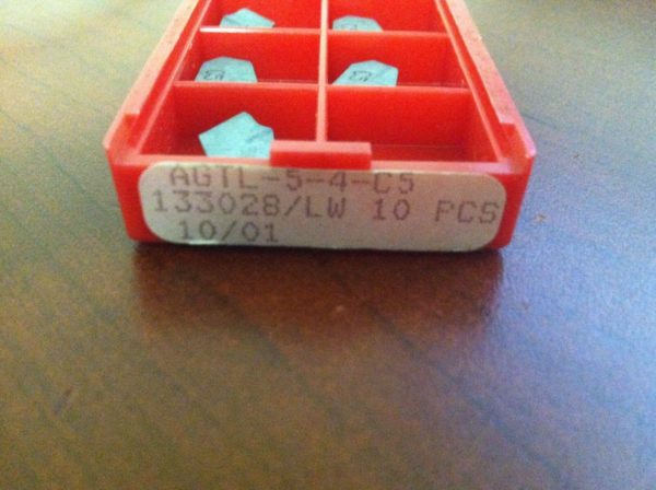 Accupro Indexable Carbide Cut-Off Inserts AGTL-5-4 C5 Qty. 9 #133028