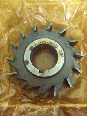 Precision Side Milling Cutter 2-1/2" x 7/16" Straight 14T Uncoated HSS #301-253