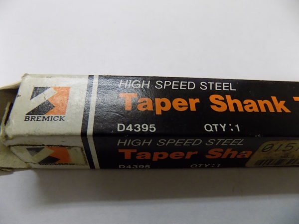 Bremick Taper Shank Twist Drill 35/64" x 7-7/16" 118º HSS 1MT #D4395