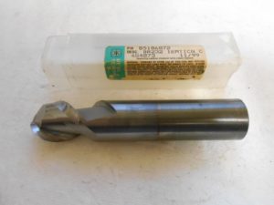 Metal Removal Solid Carbide Ball End Mill 1" x 1-1/4" 2FL TiCN #85186872