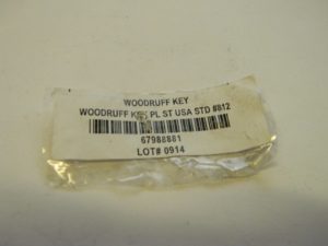 Professional Woodruff Keys No. 812 USA Standard Qty. 50 USA #67988881