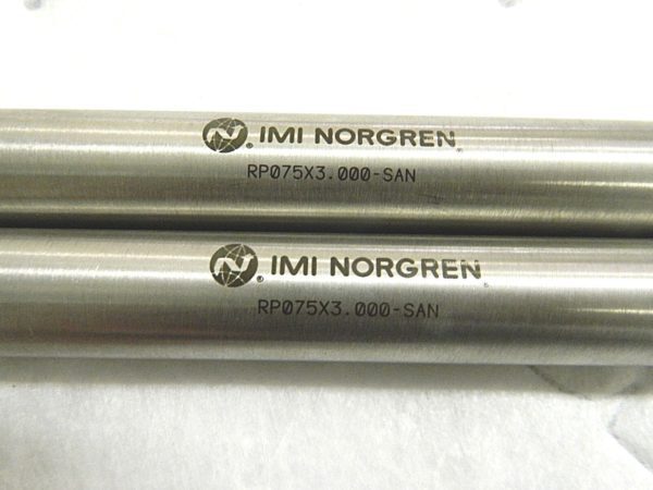Norgren Round Disposable Cylinders 3/4" Bore x 3" Stroke Qty 2 RP075X3.000-SAP