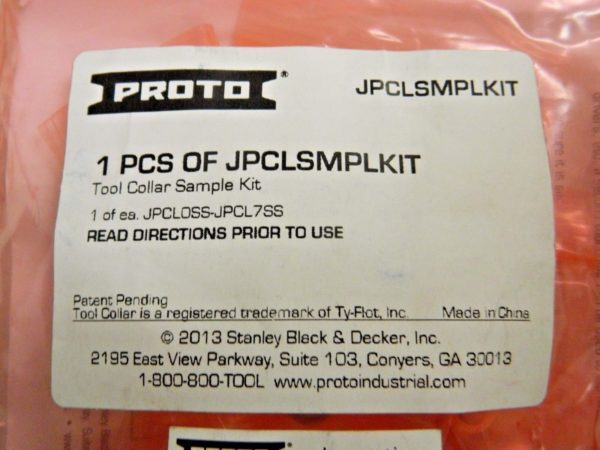 Proto Tether Kit Nylon Fits Shaft Dia. 0.035" to 1" #JPCLSMPLKIT