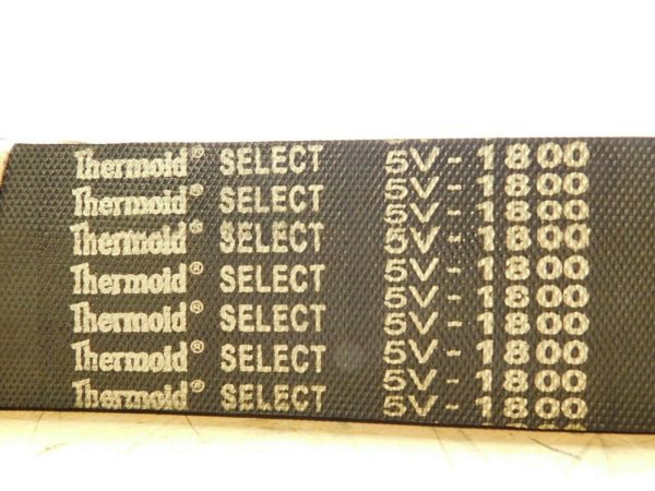 Thermoid Banded V-Belt Neoprene Rubber 3 Strands 180" Outside Length 5V1800/3SEL
