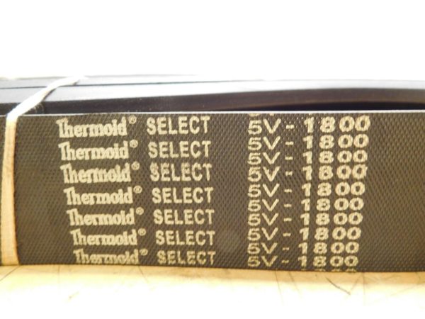 Thermoid Banded V-Belt Neoprene Rubber 3 Strands 180" Outside Length 5V1800/3SEL
