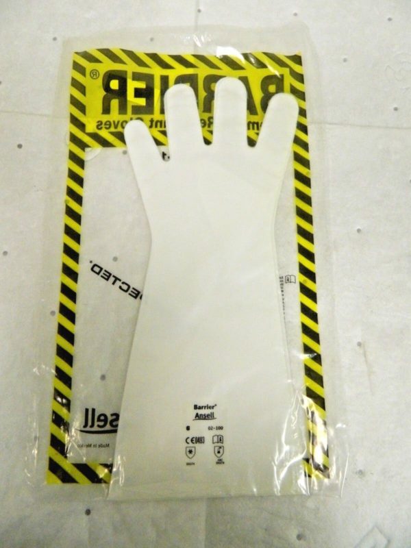 Ansell Barrier Chemical Resistant Gloves Size 6 (S) Qty. 12 Pairs #02-100