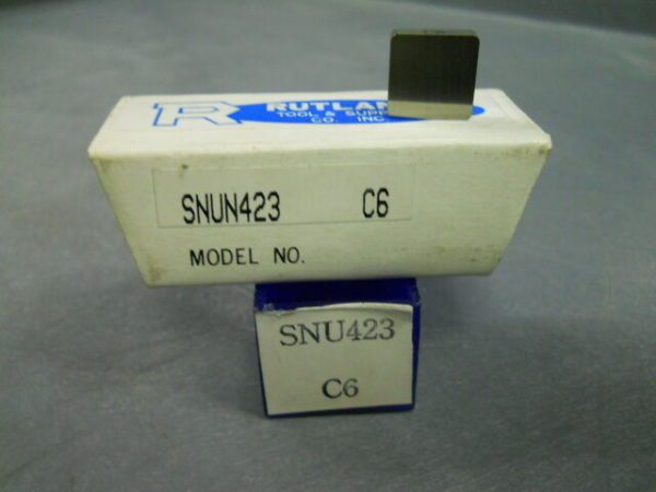Rutland SNU423 C6 Carbide Inserts Box of 10