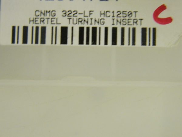 Hertel Carbide Turning Inserts 3 Pack CNMG322 LF Grade HC1250T 42804724