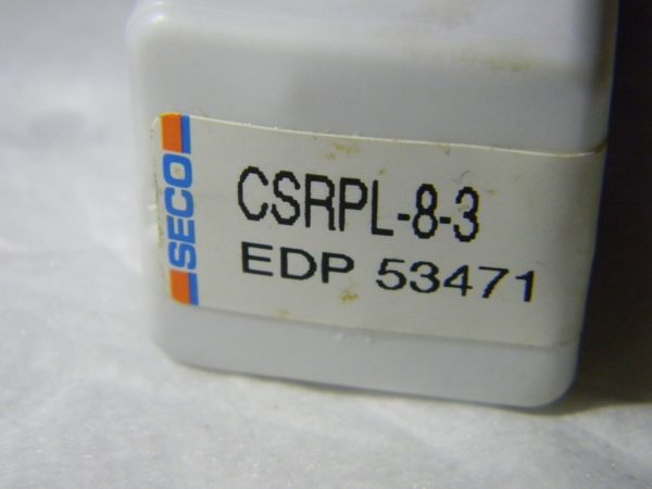 Seco Carboloy Steel Indexable Turning Toolholder CSRPL-8-3 53471