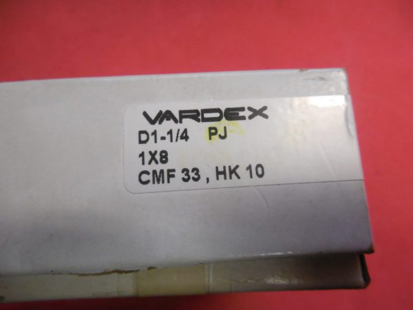 Vardex Chasers CMF33 D1-1/4 PJ 1 x 8 HK10 Qty. 4
