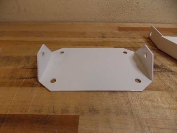 Marley Wall Bracket for 24" and 30" Air Circulator Fans White Steel #2430WGB