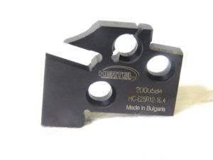 Hertel Cutoff & Grooving Support Blade 4mm Insert Width RH 12mm Max DOC 2000584
