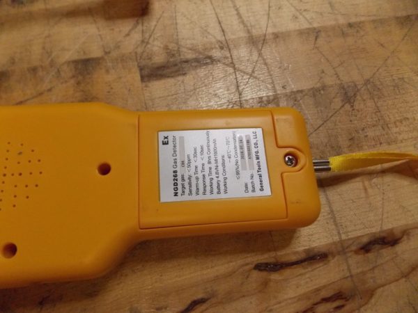General Portable Combustible Gas Detector 50 ppm Sensitivity #NGD268 REPAIR