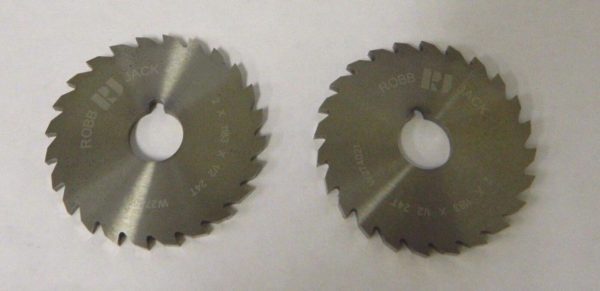 Robbjack Solid Carbide Saws 2" Dia. 24-Teeth Lot of 2 #SWM2-00-10121