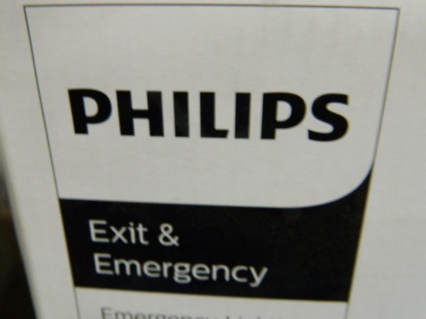 Phillips 2 Heads 12 VDC Thermoplastic LED Emergency Light 912401454834
