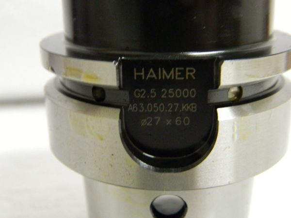 Haimer Face Mill Holder & Adapter HSK63A Taper A63.050.27.KKB