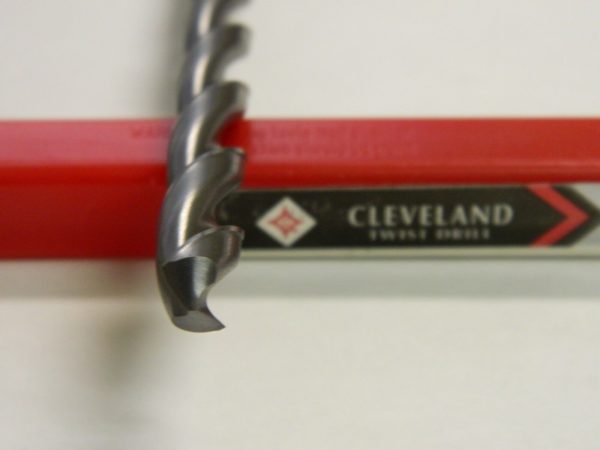 Cleveland Jobbers Length Drill Bit 118° 1981SJL Powdered Metal Steel C52617