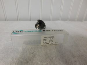 Onsrud Solid Carbide end mill 3 fl 0.120 corner rad standard length AMC715322