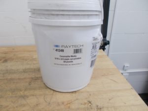 Raytech Ceramic Plastic Blend Carrier, Polishing Tumbling Media 41-349