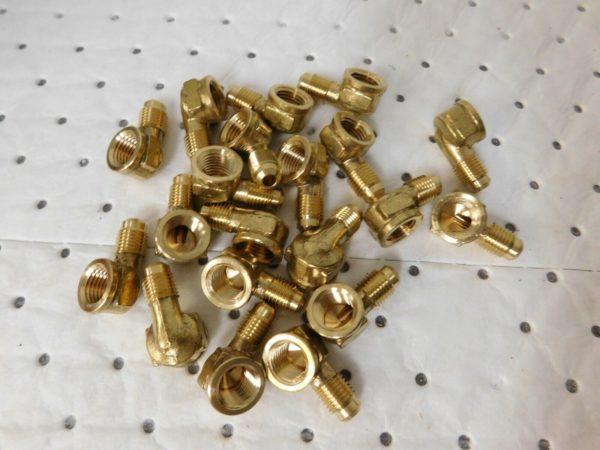 Cerro Brass 1/4X1/4" Flare pipe brass fitting QTY 20 P-E3-4B