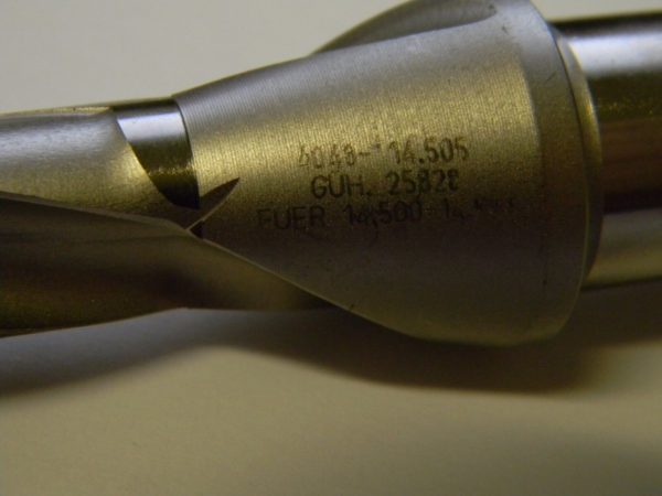 Guhring Taper Length Drill Holder 4048-14.505 HSS Coolant #9040480145050