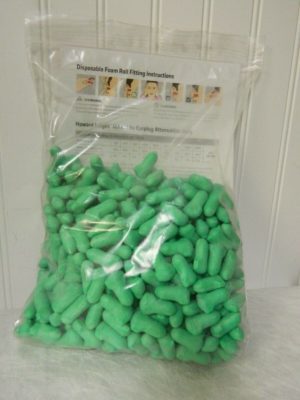 Howard Leight Earplugs Disposable Uncorded QTY 400 LPF-LS4-REFILL