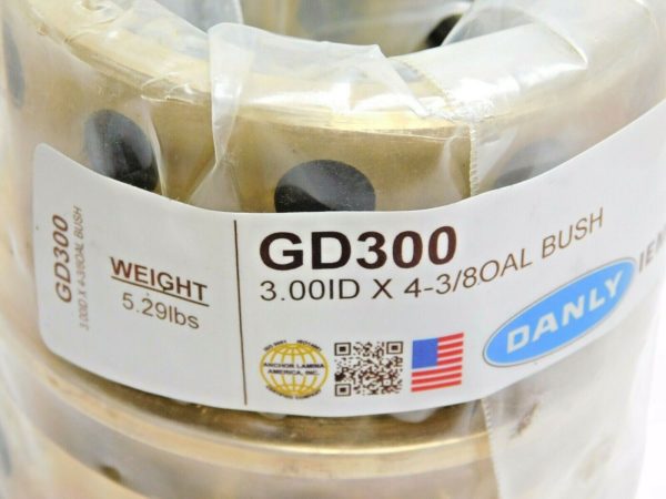 Dayton Lamina Danly Die & Mold Shoulder Bushing Cast Aluminum Bronze 3"ID GD300