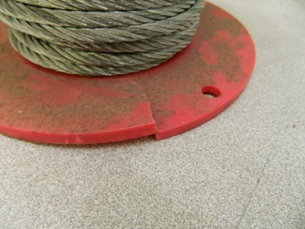 Pro-Grade 1/4" Diam Galvanized Steel Wire Rope 45701695