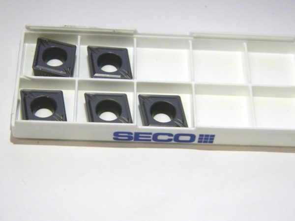 Seco Carbide Turning Inserts CCMT432 MF2 Grade TP2500 Qty 5 66837