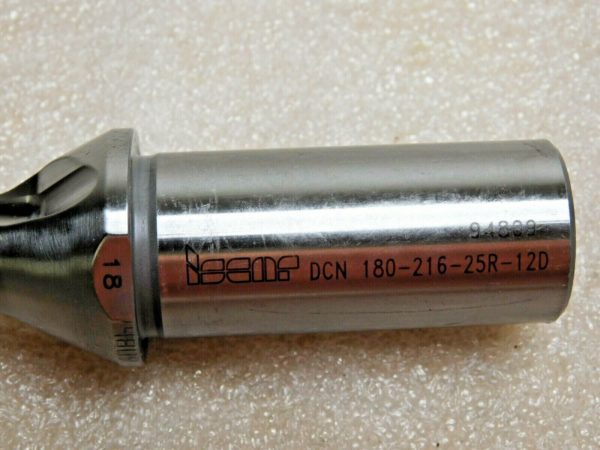 Iscar Replaceable-Tip Drill 18 to 18.9mm 12xD DCN 180-216-25R-12D 3202851