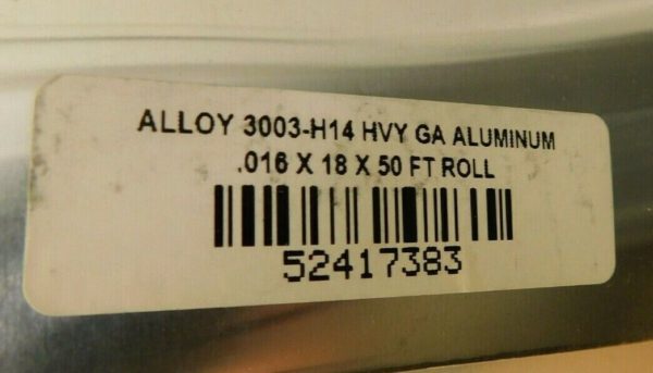 Pro-Grade Aluminum Foil 303-H14 52417383