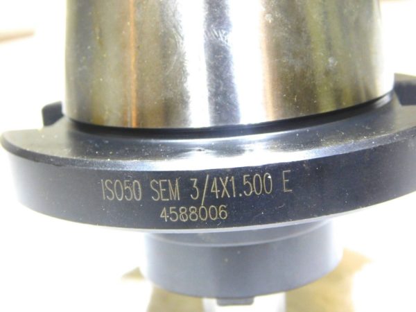 Iscar ETM CAT-SEM ISO50 Shell Mill Holder 3/4”Arbor 1.5" Nose Length 4588006