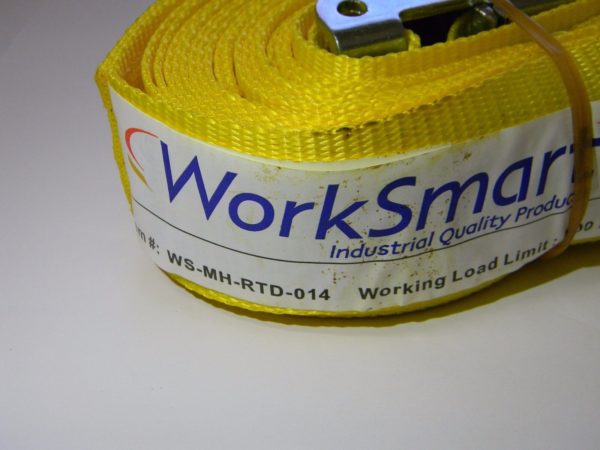 WorkSmart Polyester Straps 20Ft. Long x 2" Wide 1 Ply Qty. 2 WS-MH-RTD-014