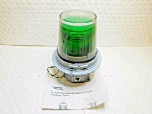 Edwards Signaling LED Flashing or Steady-On Beacon-Green Light 107XBRCMG120A