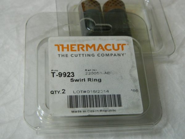 Thermacut Powermax 1650 Swirl Ring 100AMP Qty 4 T-9923