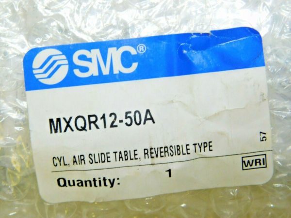 SMC MXQ Guided Cylinder Air Slide Table Reversible Type MXQR12-50A