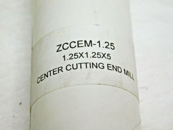CTT Indexable Square-Shoulder End Mill 1-1/4" Cut Diam x 5" OAL ZCCEM‐1.25