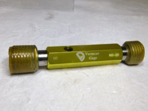 Vermont Gage Double End Plug Thread Gage M33x3.5 GO/NOGO Class 6H 302171030
