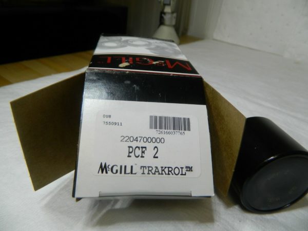 McGill Plain Load Roller 2" Diam 1-11/16" Width 7/8" Stud Dia 2" Length PCF 2