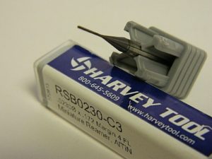 HARVEY TOOL Miniature Reamer 0.0230" QTY 3 RSB0230-C3