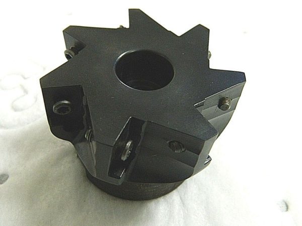 Hertel Indexable Milling Cutter 2-1/2" x 3/4" Bore 7 Inserts HMO99415B