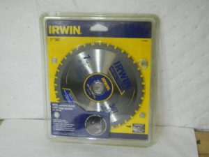 Irwin Wet & Dry Cut Saw Blade 7" Diam 5/8" Arbor Hole Diam 36 Tooth 038548992693