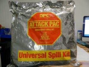 Brady SPC Sorbents 7 Gal Capacity Universal Spill Kit Foil SKA-ATK