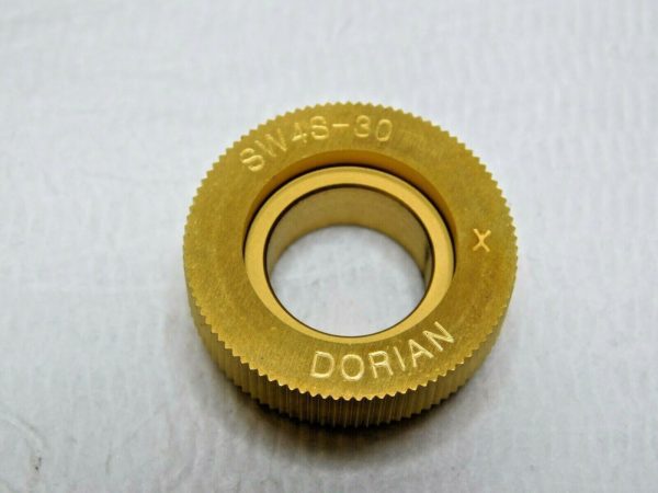 Dorian Tool Cobalt Straight Knurl Wheel 1"Dia 90º 30TPI SW4S-30-C-CP 73310128010