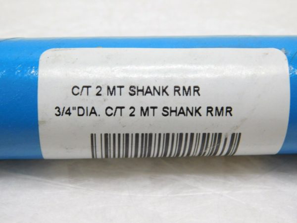 Rock River Tool Chucking Reamer Carbide Tipped 2MT 3/4"D x 9-1/2" OAL 6FL 240224