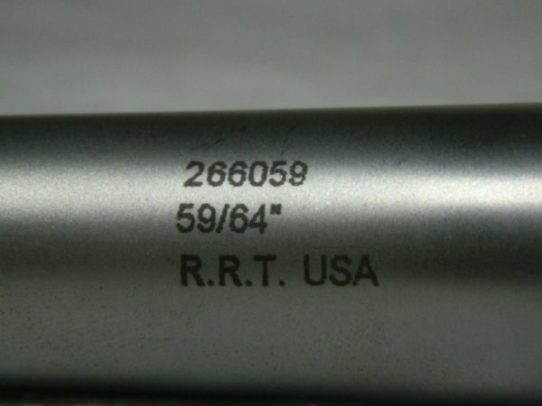 R.R.T. Carbide-Tipped Taper Shank Drill Bit 59/64" 3MT 118° Point 266059